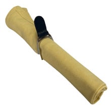 Black Leather Napkin Ring